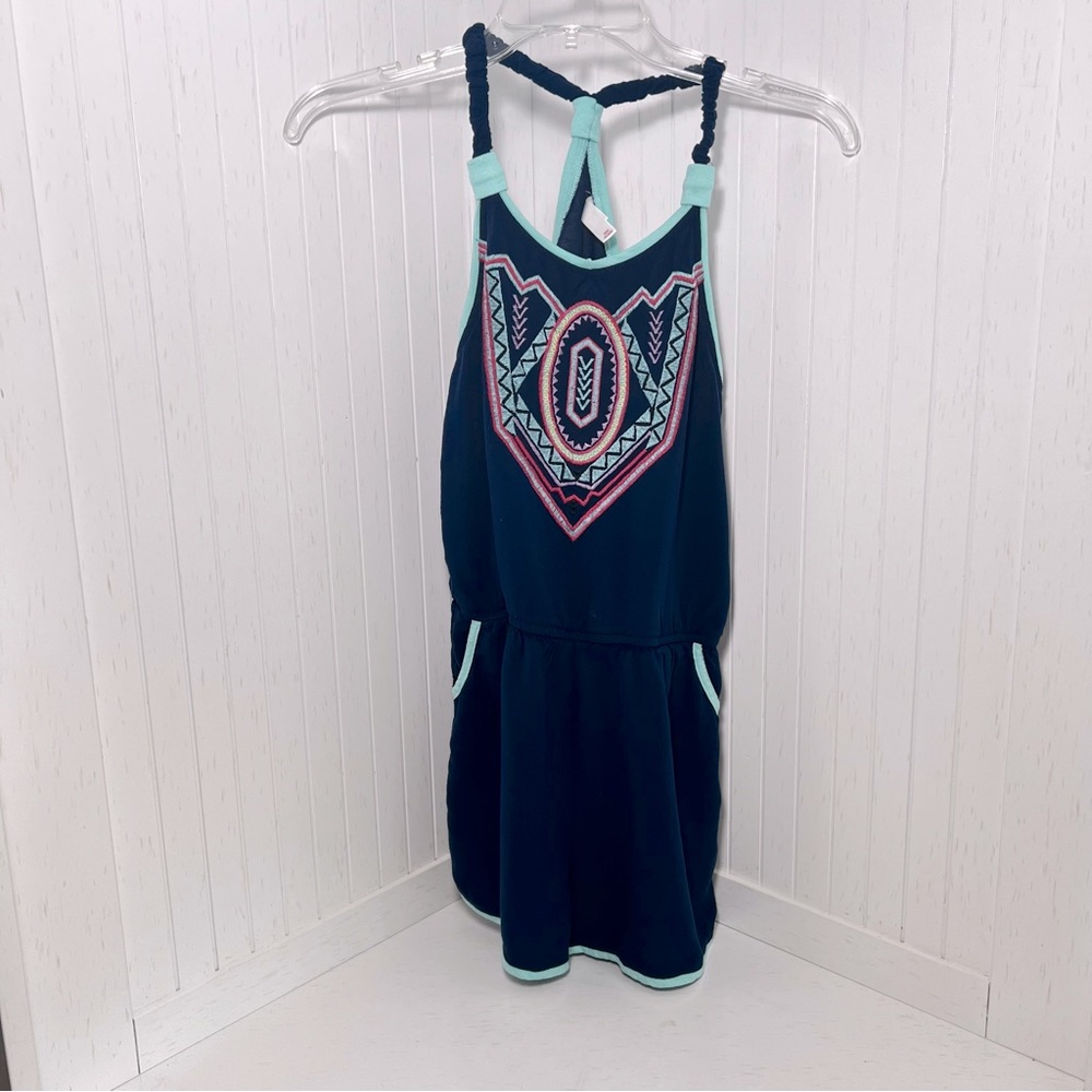 Xhiliration Embroidered Romper - Picture 2 of 9